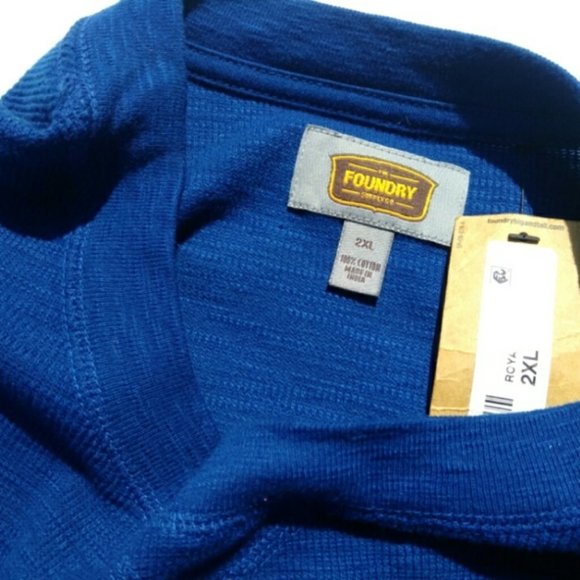 2pc Bundle Men's XXL Winter Knit Fleece Sweaters Pullover - Picture 2 of 7